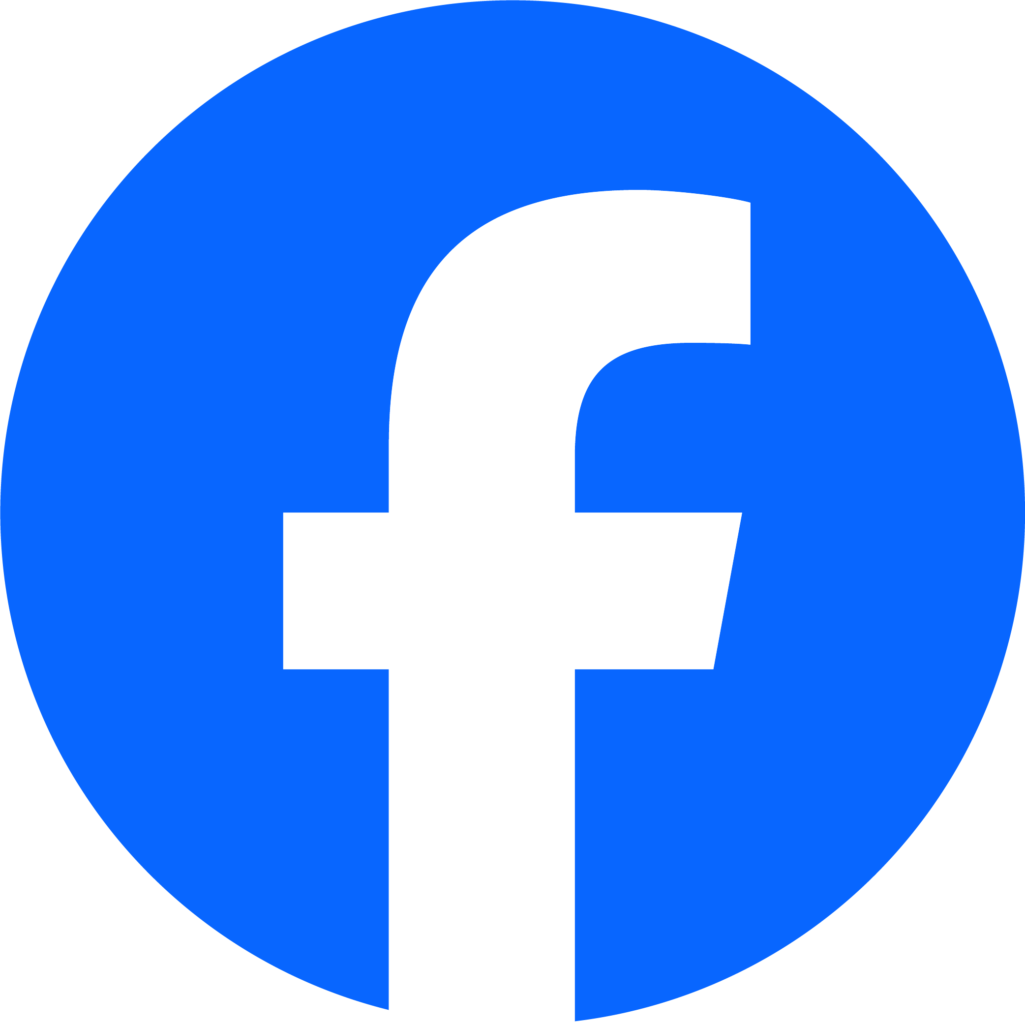 The Facebook logo with a link to our Facebook page